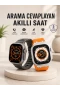Akıllı Saat GPS Sağlık ve Uyku Takibi Bluetooth Arama Cevaplama Gri-Siyah