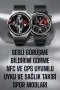 GPS ve NFC Özellikli Akıllı Saat Dokunmatik Ekran Sesli Görüşme