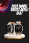 Akıllı Saat Android iOS Uyumlu Nabız Ölçer Sesli Asistanlı Spor Saati