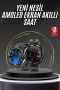 Bluetooth Bağlantılı Akıllı Saat – Sesli Asistan, Bildirim Takibi, Müzik ve Sağlık İzleme