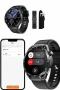 Üç Kordonlu Akıllı Saat Nabız Ölçer Bluetooth Arama ve Sağlık Takip Özellikli