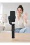 360° AI Yüz Takipli Gimbal Selfie Stick – Uzayabilir Tripod ve Bluetooth Kumanda