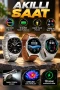 AMOLED Ekranlı Akıllı Saat – 10 Güne Kadar Kullanım ve Dahili Torch