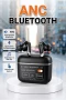 ANC Bluetooth 5.3 Kablosuz Kulaklık – Dijital Ekranlı ve Dokunmatik Kontrollü