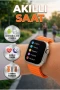 Android iOS Uyumlu Akıllı Saat Uyku ve Sağlık Takip Özellikli 3 Kordonlu Smart Watch