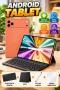 Android Tablet Seti – Bluetooth Klavye, Kılıf, Stylus Kalem ve Ekran Koruyucu Dahil