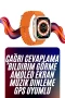 Android iOS Uyumlu Akıllı Saat Uyku ve Sağlık Takip Özellikli 3 Kordonlu Smart Watch