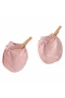 Andywawa Ac23070 Floral 100% Organic Cotton Prematüre Eldiven Pink