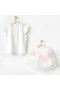 Andywawa Ac24503 Petit Love 2li Bebek Takım Ekru