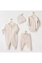 Andywawa Ac25189 Bear Time 4lü Hastane Çıkışı Light Beige