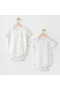 Andywawa Ac25211 Short Sleeve 2li Basic Body Ekru