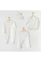 Andywawa Ac25312 Newborn Chic Girl Tüllü 4lü Hastane Çıkışı Ekru