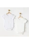 Andywawa Ac25554 Sleeve Jacquard 2li Basic Body Ecru White