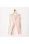 Andywawa Ac25556 Pants Jacquard Basic Pantolon Pink