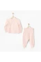 Andywawa Ac25557 Side Snap Set 2li Zıbın Takım Dark Pink