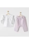 Andywawa Ac25578 Magical Butterlfy 2li Bebe Takım Lila