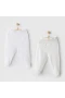 Andywawa Ac25902 2li Pantolon Ecru White