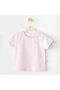 Andywawa Ac25971 Casual Bebek Tişört Pink