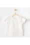 Andywawa Ac25971 Casual Bebek Tişört White