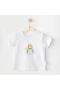 Andywawa Ac25977 Casual Bebek Tshirt White