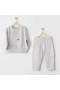 Andywawa Ac26014 Mummy S Snuggle Saurus 2li Takım Grey