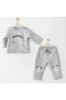 Andywawa Ac26028 Fiber Keep Smiling 2li Takım Grey