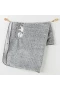 Andywawa Ac26033 Keep Smiling Welsoft Battaniye 90x85 Grey