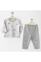 Andywawa Ac26105 Hello Autumn 2li Takım Grey