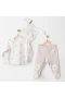 Andywawa Ac26158 Tinyy Sheeps 3lü Takım Ekru