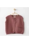 Andywawa Ac26201 Casual Yelek Dusky Rose