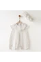 Andywawa Ac26641 Baby Chic Tulum Takım Ekru
