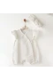 Andywawa Ac26642 Baby Chic Tulum Takım Ekru