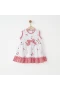 Andywawa Ac26688 Cherry Chatty Elbise Ekru