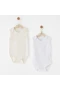 Andywawa Ac26762 Special Modal 2li Askılı Body Ecru White