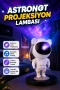 Astronot Galaksi Projeksiyon Lambası – Bluetooth Müzik ve Uzaktan Kumanda