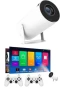 Ayaklı Çift Kollu 4K Oyun Projeksiyonu Wi-Fi 6 Bluetooth 5.0