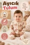 Ayıcık Baskılı Patikli Bebek Tulumu – 3/9 Ay