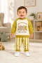 Ayıcık Nakışlı Bebek Takımı – 6-24 Ay