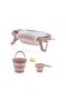 Babyjem Katlanır Banyo 5li Küvet Seti 596 Somon