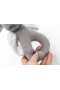 Babyjem Tutmalı Peluş Mini Tavşan 842 Gri