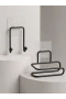 Yapışkanlı Rulo Kağıt Tutucu ve Havlu Askılığı – Banyo ve Mutfak İçin 2’li Set