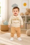 Bebe Yakalı Penye Bebek Takımı – 6/24 Ay