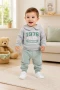 Bebe Yakalı Penye Bebek Takımı – 6/24 Ay