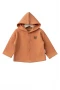 Bebitof Kapüşonlu Bebek Hırka 80153 Kiremit