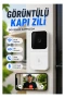 Beyaz Wi-Fi Görüntülü Kapı Zili – HD Kamera | Gece Görüşü ve Çift Yönlü Konuşma