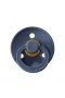 Bibs Colour Kauçuk Emzik 0-6 Ay Steel Blue