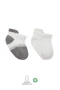 Bistyle 2li Penye Sneakers Çorap Bs20105 Ekru Gri