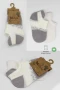 Bistyle 2li Penye Sneakers Çorap Bs20105 Ekru Gri