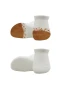 Bistyle 2li Penye Sneakers Çorap Bs20105 Ekru Hardal