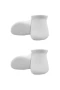 Bistyle 2li Sneakers Kaymaz Basic Penye Çorap Bs20103 Beyaz Beyaz